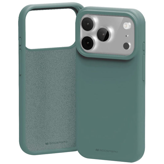 iPhone 14 Pro Max Goospery Mercury Silicone Case - Green