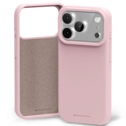 Samsung Galaxy S22 Ultra Goospery Mercury Silicone Case - Pink Sand