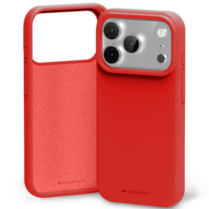 iPhone 15 Plus Goospery Mercury Silicone Case - Red