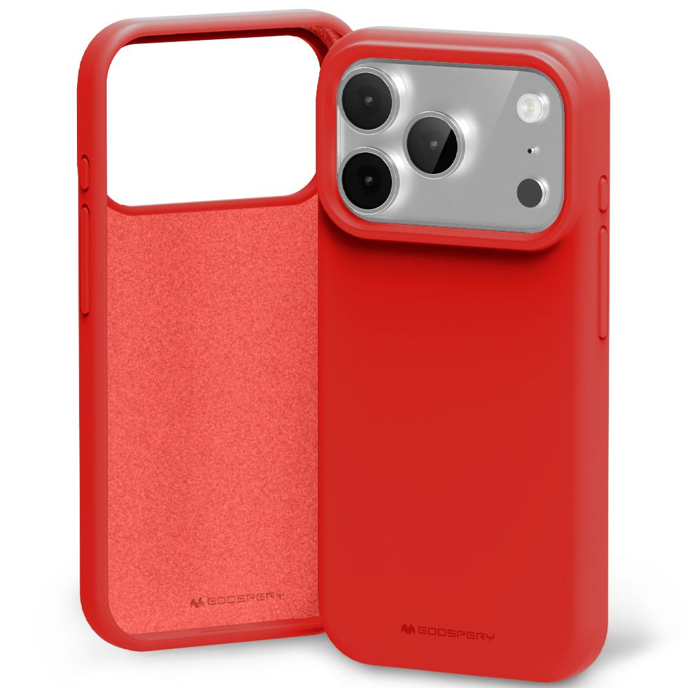 iPhone 13 Mini Goospery Mercury Silicone Case - Red