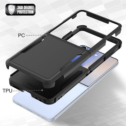 Samsung Galaxy Z Flip 7 BLACKTECH Commuter - Black
