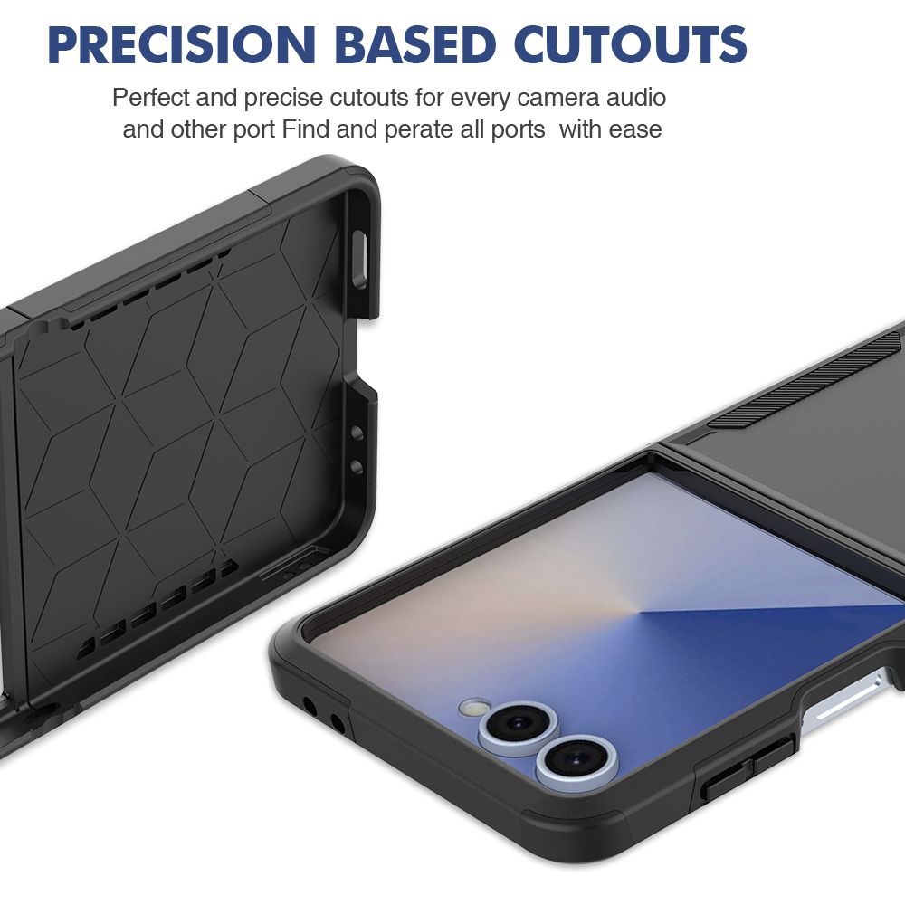 Samsung Galaxy Z Flip 7 BLACKTECH Commuter - Black