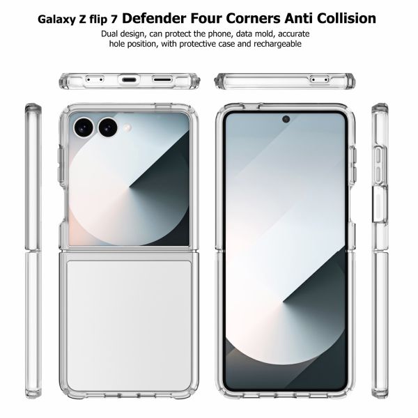 Samsung Galaxy Z Flip 4 BLACKTECH Stay Clear - Clear