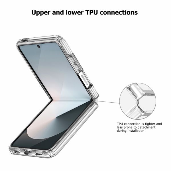 Samsung Galaxy Z Flip 4 BLACKTECH Stay Clear - Clear