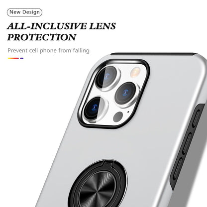 *Priority reserve-Ships early Sep*iPhone 17 Pro Max BLACKTECH Slim Style Magnetic Ring Stand - Silver