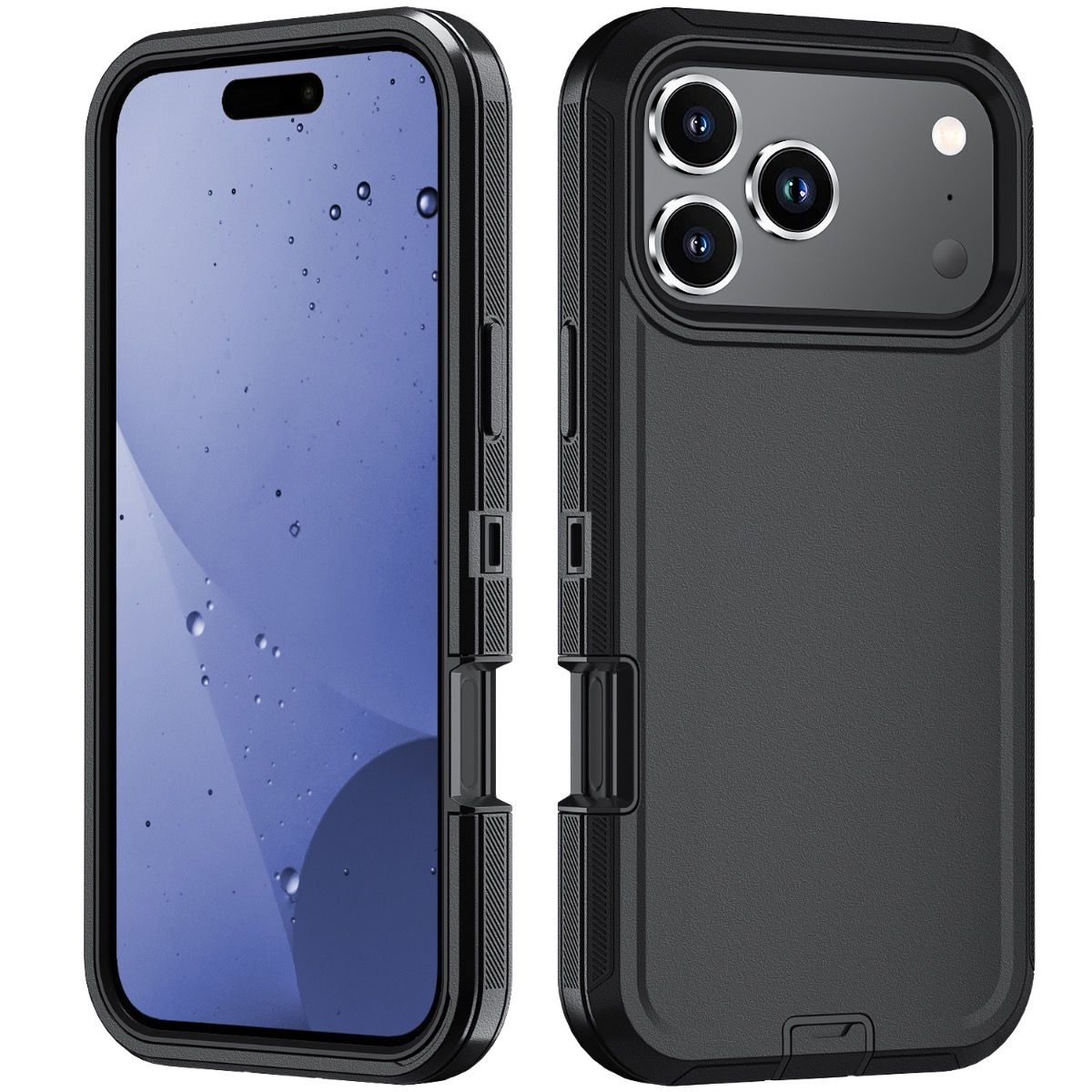 Google Pixel 8 Pro BLACKTECH Defender with Separable Clip - Black