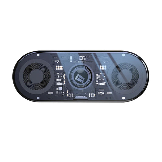 Pisen Qi 15W 3 in 1 Wireless Charging Station Transparent FYD-C33