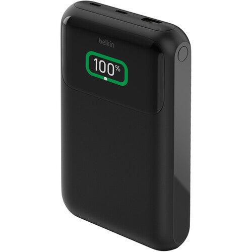 Belkin BoostCharge 65W Pro 3-Port Laptop Power Bank 20K - Black