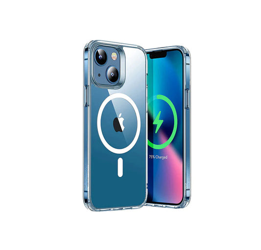 Phonix Case For iPhone 15 Pro Clear Rock Shockproof Case Compatible with Magnetic