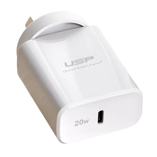 Power Adapter 20W Type-C PD Fast Wall Charger USP