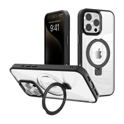 iPhone 16e BLACKTECH Aurora Guard (MagSafe Compatible) Ring Stand - Black