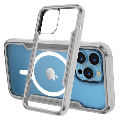 iPhone 16e BLACKTECH Defense Shield Aluminum Alloy (MagSafe Compatible) - Grey