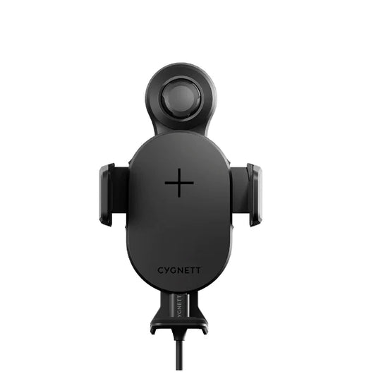 Cygnett EasyMount Car Airvent Mount & 10W Qi Fast Wireless Charger