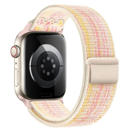Apple Watch 44 / 45 / 46 / 49mm hoco. WA25 Original series nylon strap - starlight with pink