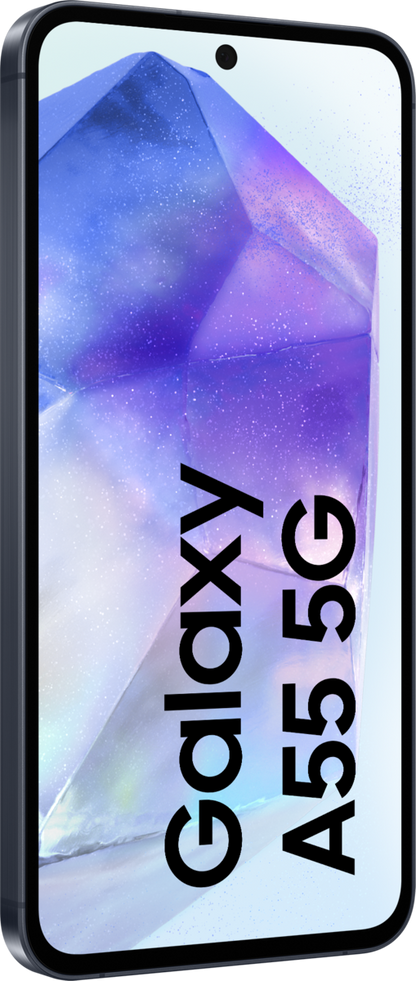 Samsung Galaxy A55 5G Single Sim + eSim 128GB 6.6" Screen Navy - NFC (A/C not included)