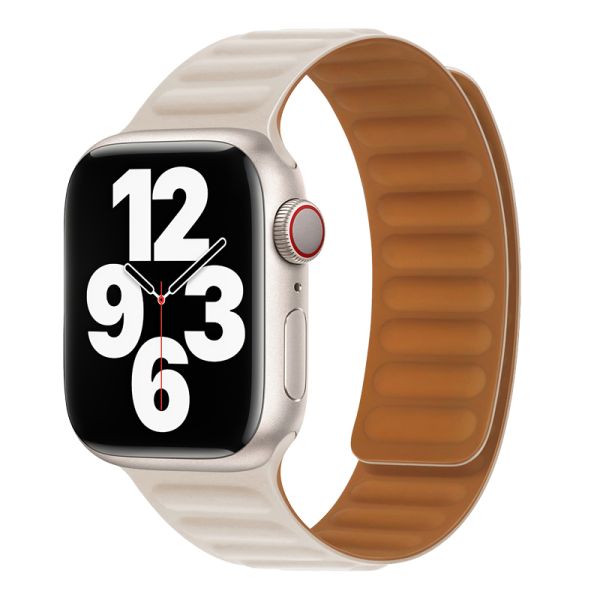 Apple Watch 38 / 40 / 41 / 42mm hoco. WA21 Flexible series second-generation chain magnetic silicone strap - star color