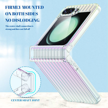Samsung Galaxy Z Flip 6 / 7 FE BLACKTECH Glam Guard - Rainbow
