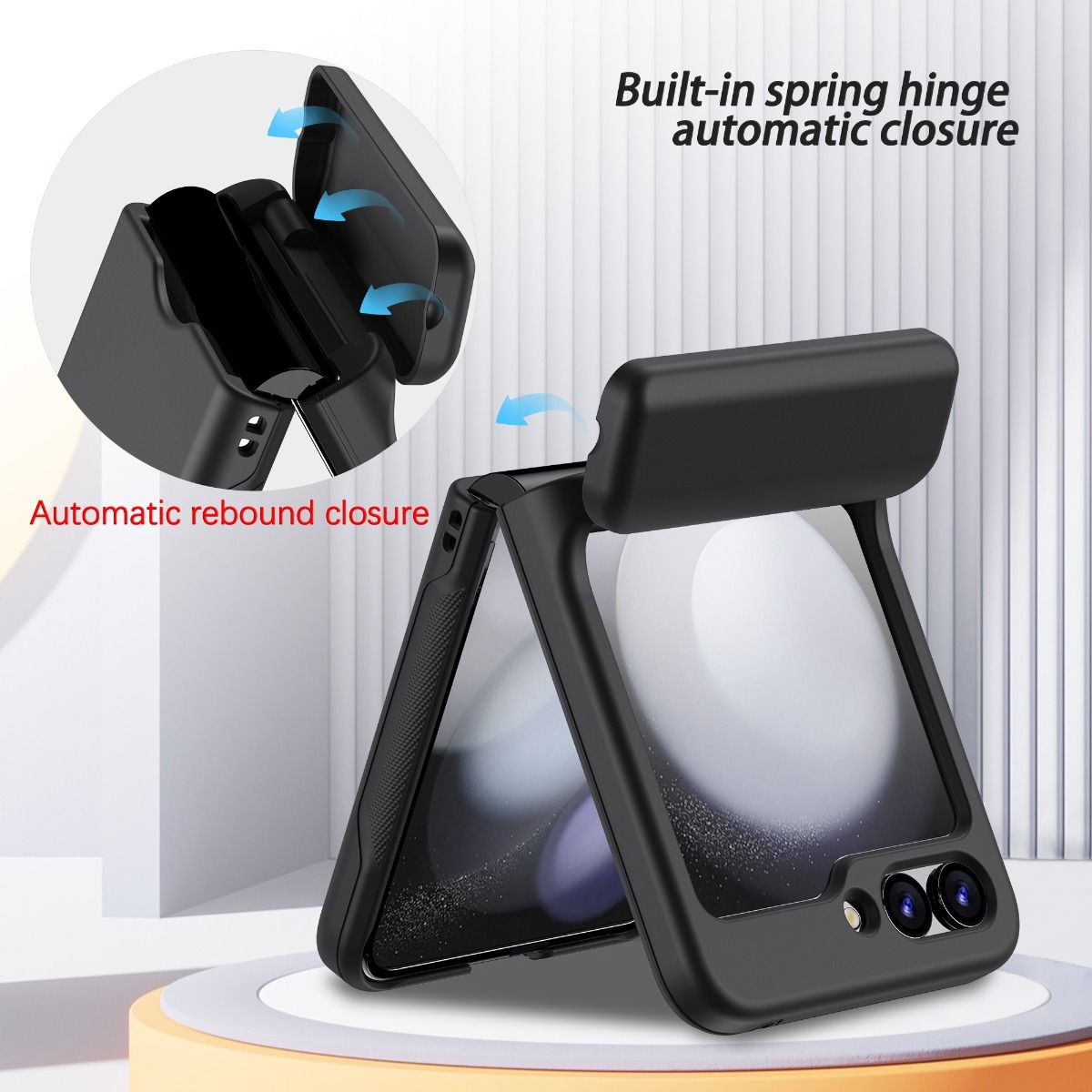 Samsung Galaxy Z Flip 6 / 7 FE BLACKTECH Card Mate - Black