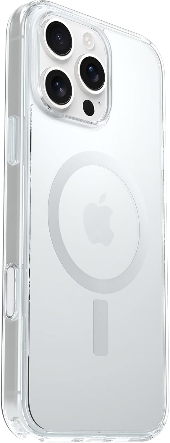 OtterBox Symmetry MagSafe Case With Camera Button For iPhone 16 Pro Max - Clear