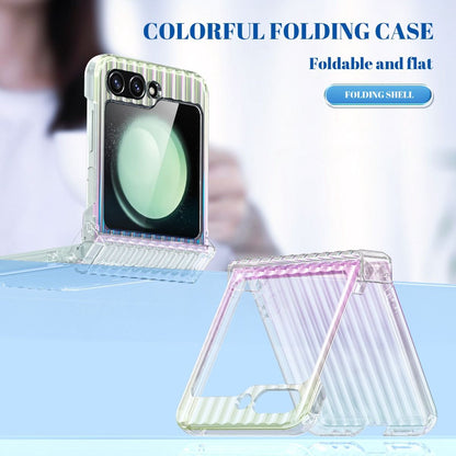 Samsung Galaxy Z Flip 6 / 7 FE BLACKTECH Glam Guard - Rainbow