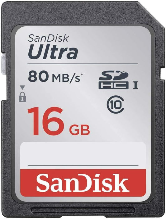 SanDisk Ultra SDHC 16GB 80MB/s