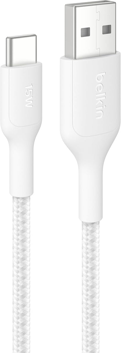 Belkin Boost Charge Pro USB-A to C - Braided Cable - 1m