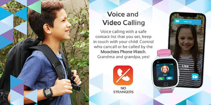 Moochies CONNECT Smart Watch 4G - White
