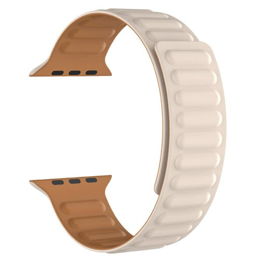 Apple Watch 38 / 40 / 41 / 42mm hoco. WA21 Flexible series second-generation chain magnetic silicone strap - star color