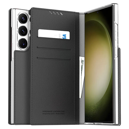 Araree Mustang Diary Case for Samsung Galaxy S23 Ultra With Card Holder Foldable Case