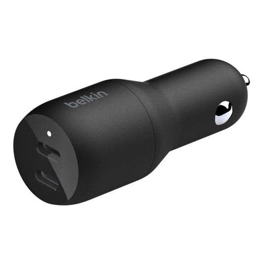 Belkin BoostCharge 36W Car Charger With Dual USB-C Outputs