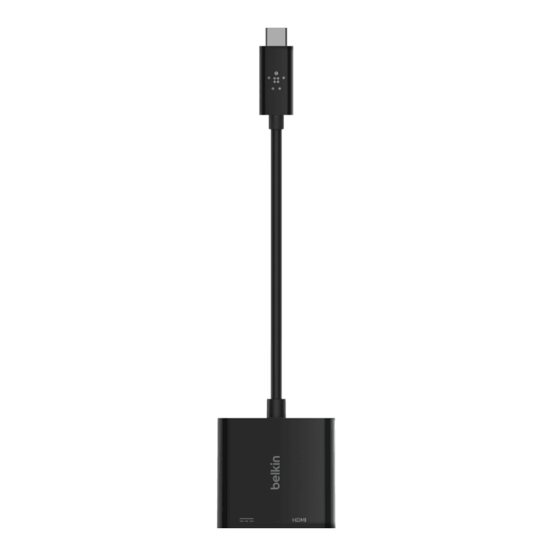 Belkin USB-C to HDMI and Charge Adapter Universally compatible - Black