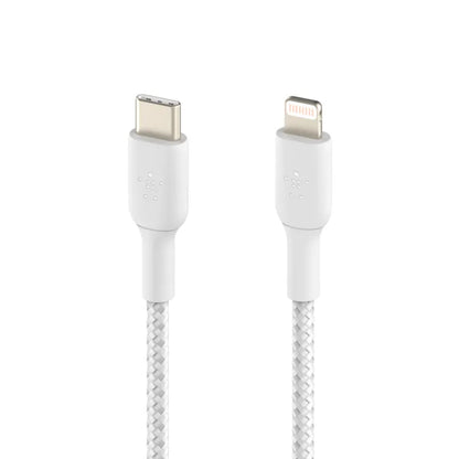 Belkin BOOSTCHARGE 1m USB-C to Lightning Braided Cable For Apple Devices