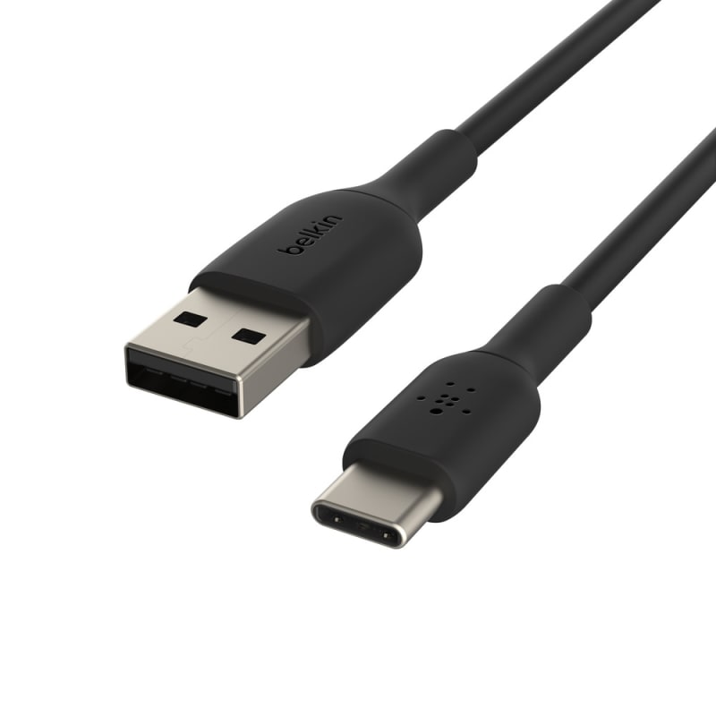 Belkin BoostCharge USB-A to USB-C 2M Cable Universally compatible - Black