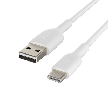 Belkin BoostCharge USB-A to USB-C 2M Cable Universally compatible - White