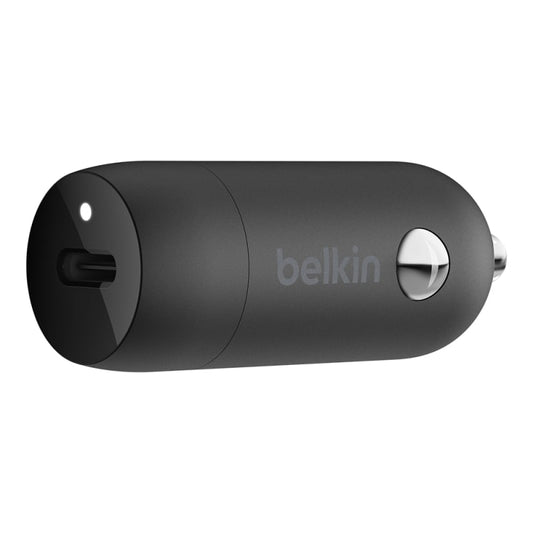 Belkin BoostCharge 30W With USB-C Car Charger- Black