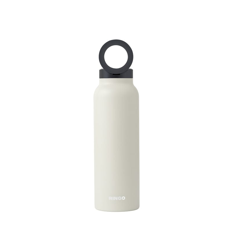 Ringo Water Bottle with Magnetic Phone Mount - Ivory 950ml (32oz)