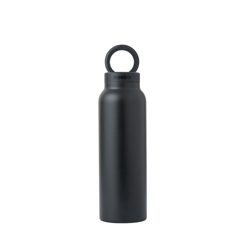 Ringo Water Bottle with Magnetic Phone Mount -Black 950ml (32oz)