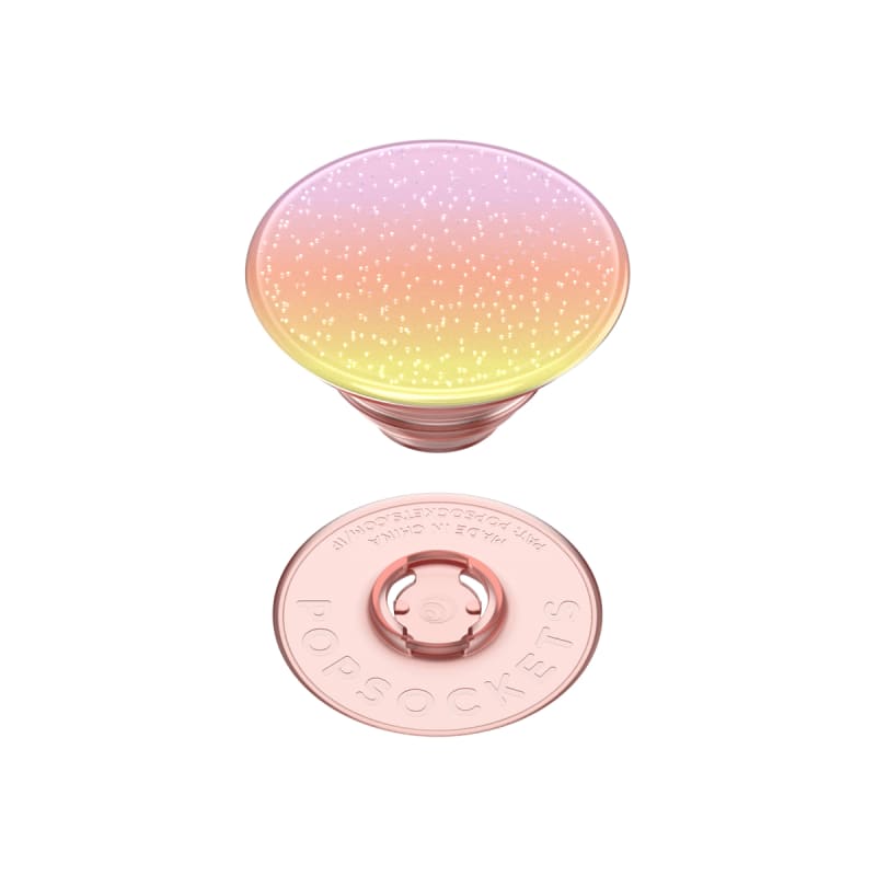 PopSockets Universal PopGrip Glitter Aura Sunrise