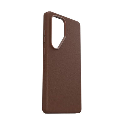 OtterBox Symmetry Cactus Leather Case For Samsung Galaxy S25+ - Rich Adobe