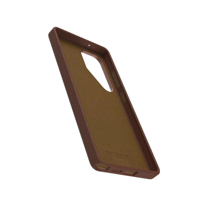 OtterBox Symmetry Cactus Leather Case For Samsung Galaxy S25+ - Rich Adobe
