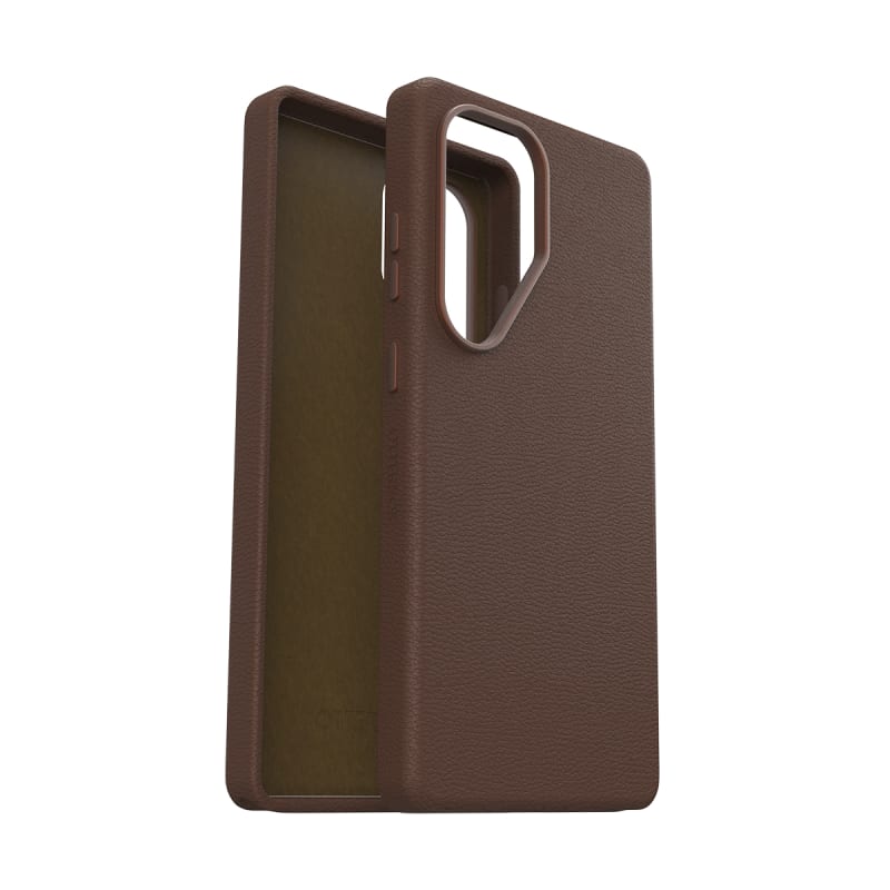 OtterBox Symmetry Cactus Leather Case For Samsung Galaxy S25+ - Rich Adobe