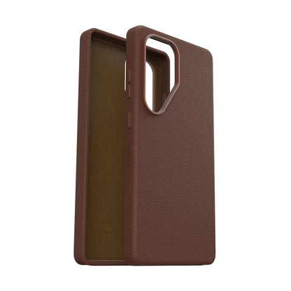 OtterBox Symmetry Cactus Leather Case For Samsung Galaxy S25+ - Rich Adobe