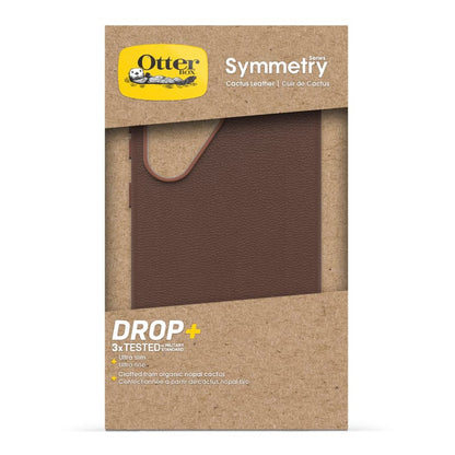 OtterBox Symmetry Cactus Leather Case For Samsung Galaxy S25+ - Rich Adobe