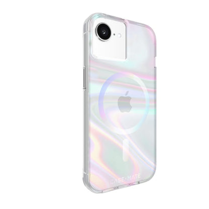 Case-Mate Soap Bubble MagSafe Case For iPhone 16e/15/14/13 - Iridescent