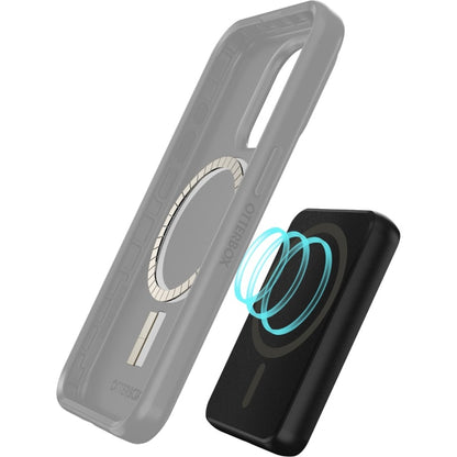 OtterBox Wireless Magnetic Power Bank 5K MAH (7.5W) USB-C - Black