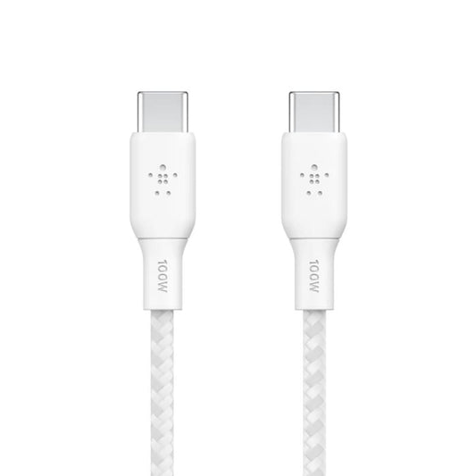 Belkin BoostCharge USB-C to USB-C Cable 2M - White
