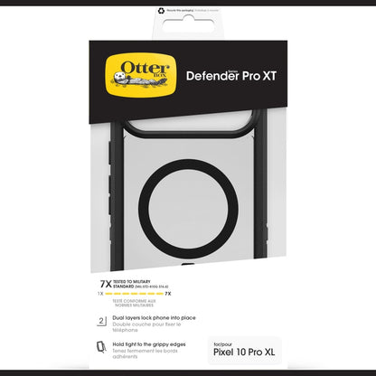 OtterBox Defender Pro XT Case w/Magnets For Google Pixel 10 Pro XL - Dark Side Black