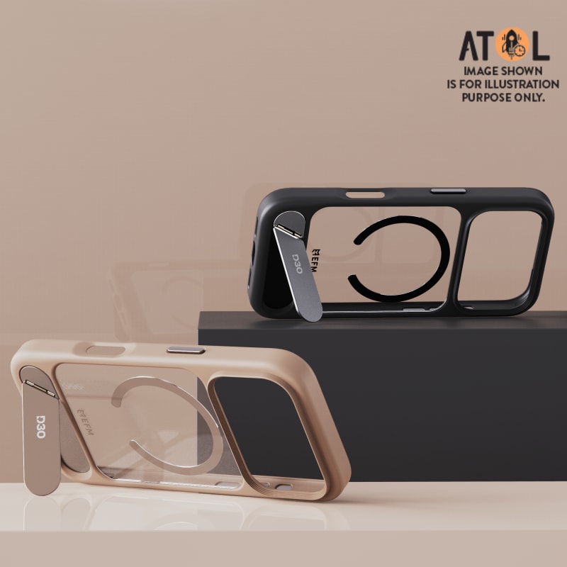 EFM Alta Case with D3O Bio For iPhone 17 Air - Black