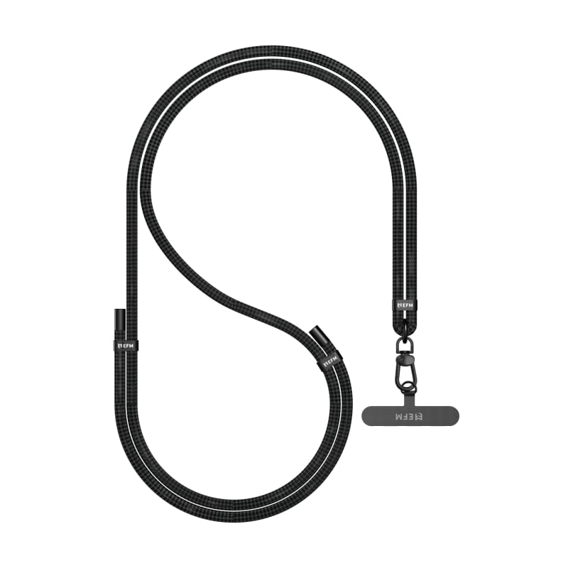 EFM Go Crossbody Lanyard For All Devices - Black