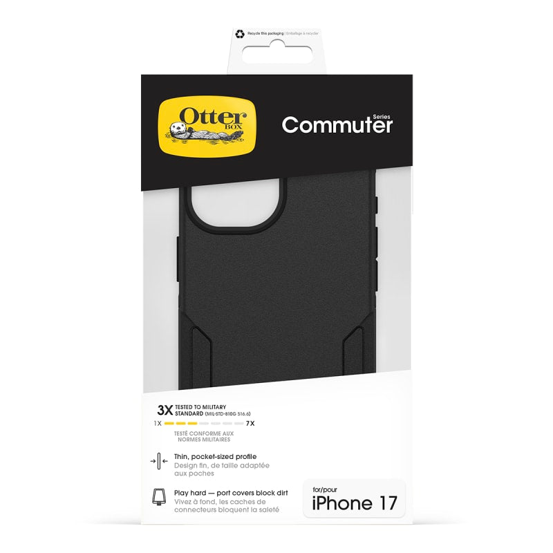 OtterBox Commuter Case with Camera Control For iPhone 17 - Black